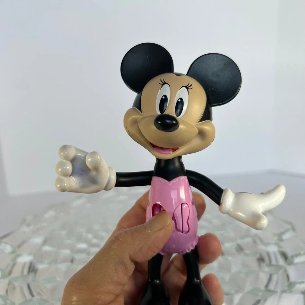 Disney Mickey Mouse‎ & Minnie Mouse Figures Vintage PVC Cake Toppers
